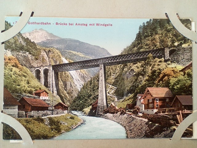 /Switzerland/CH_Place_1900-1949_Gotthardbahn - Brucke bei Amsteg mit Windgelle.jpg